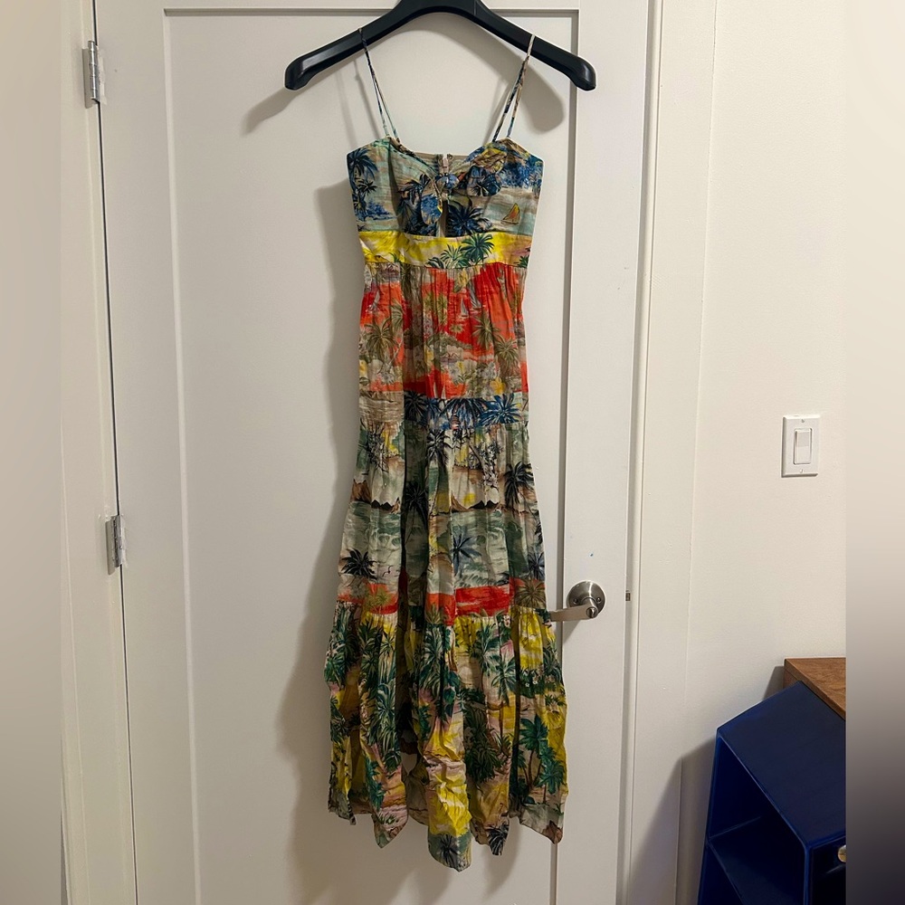 Zimmerman tie front dress